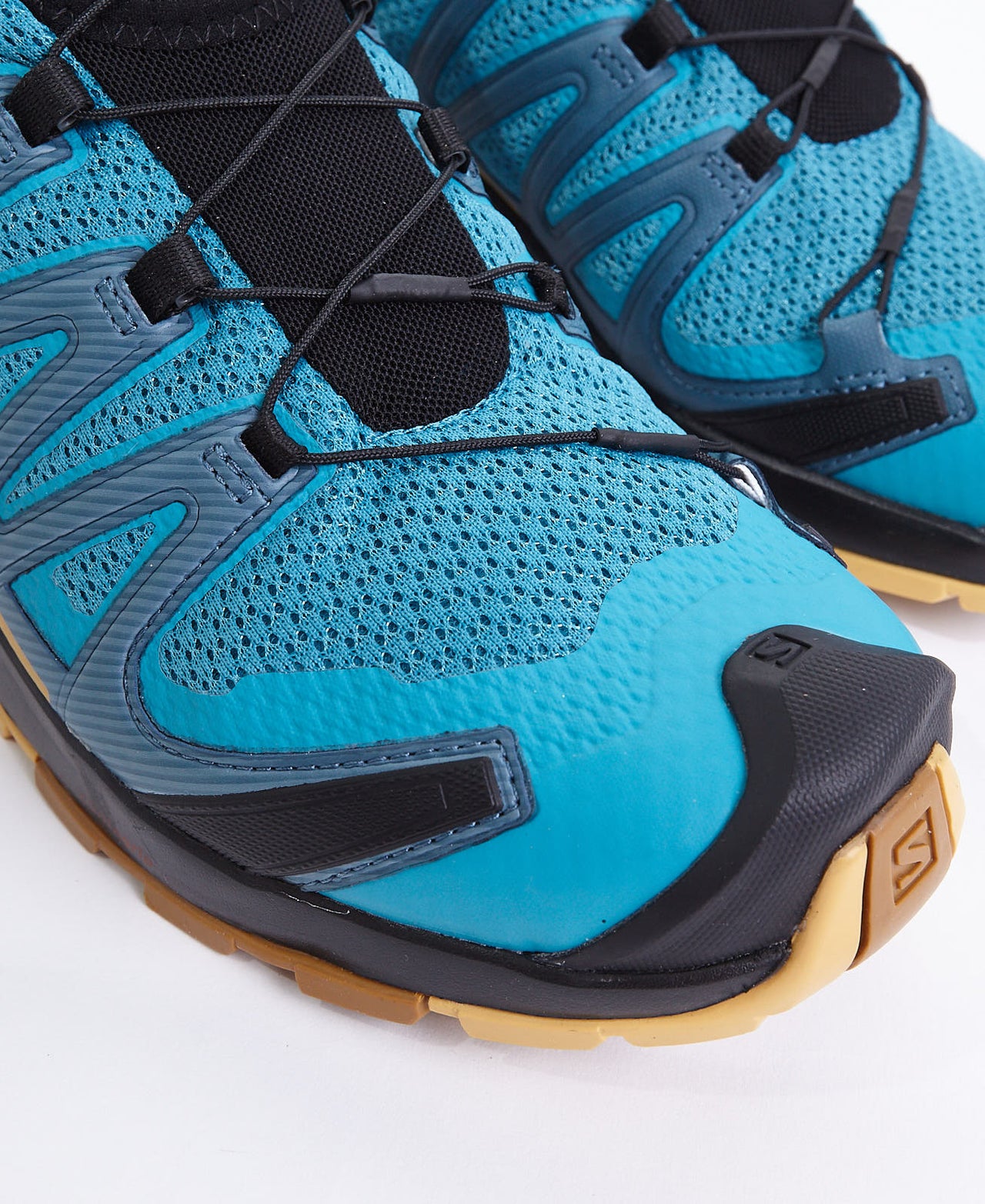 Salomon XA PRO 3D V8 - Zapatillas de trail running - barr reef/fall  leaf/bronze brown/azul 