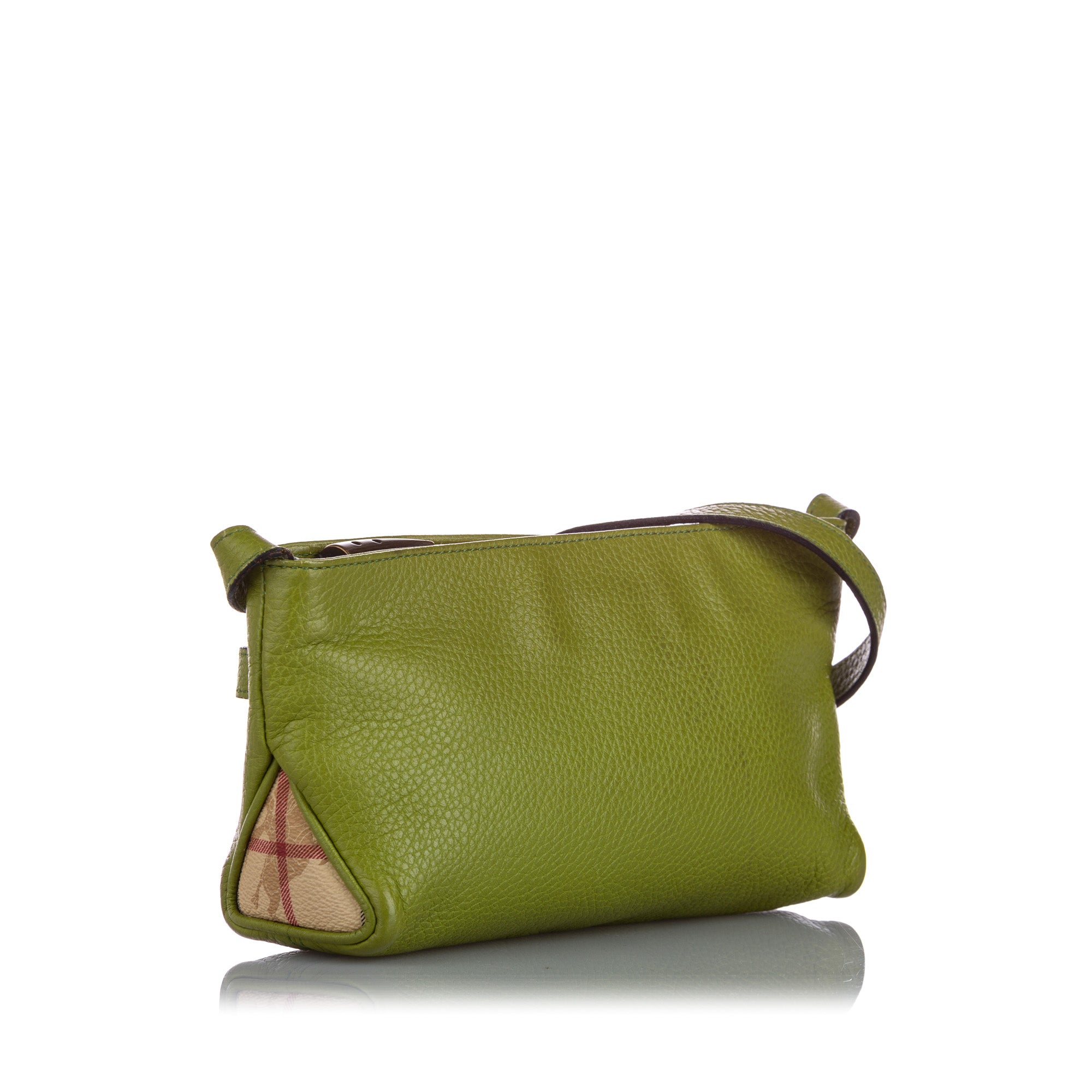 burberry green purse