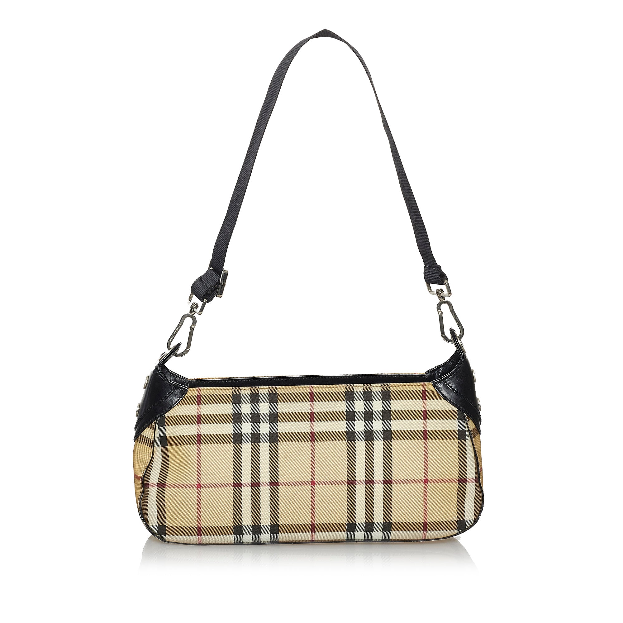 burberry house check shoulder bag