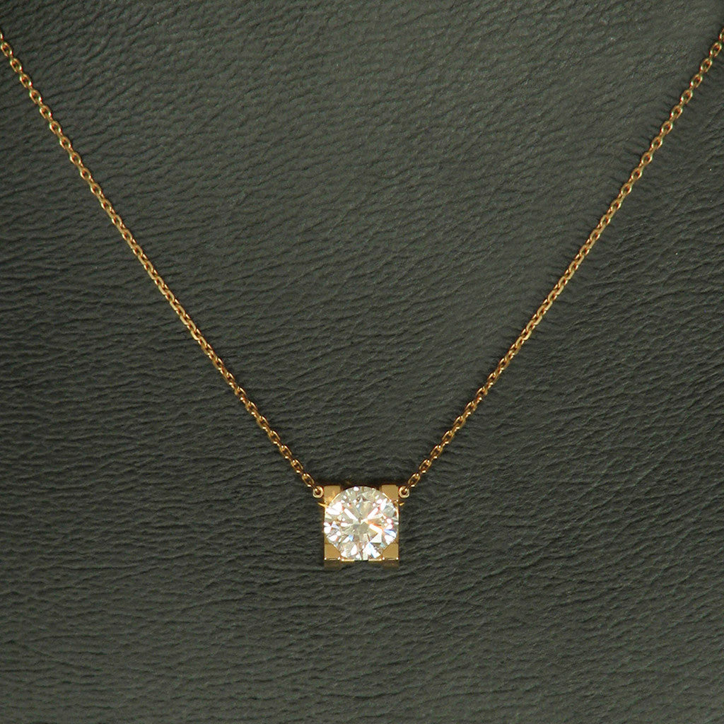 cartier c necklace