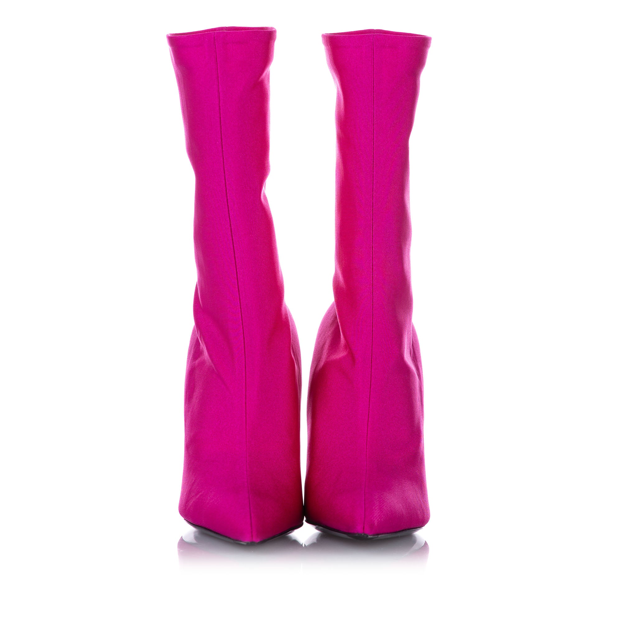 balenciaga boots pink