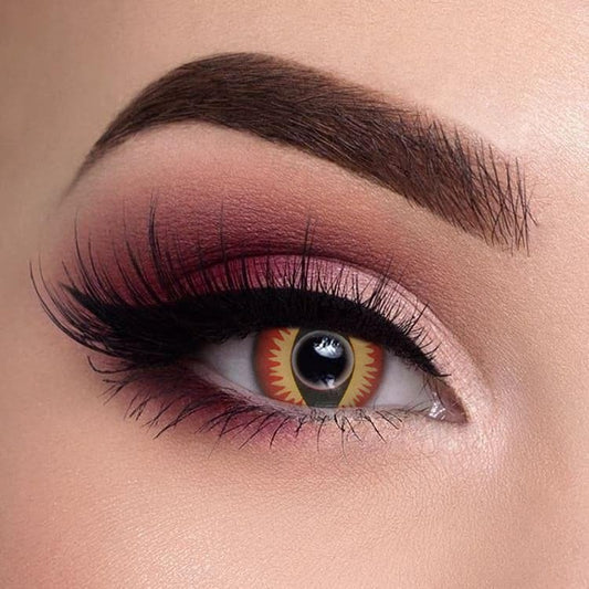 Cat Eyes - Red  Non-Prescription Only – Brilliant Eye Candy