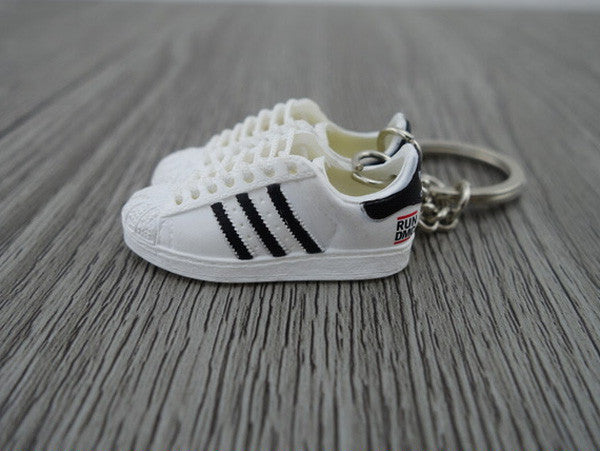 mini 3D sneaker keychains Adidas Superstar Run DMC My Adidas – Mini Sneaker  Shop