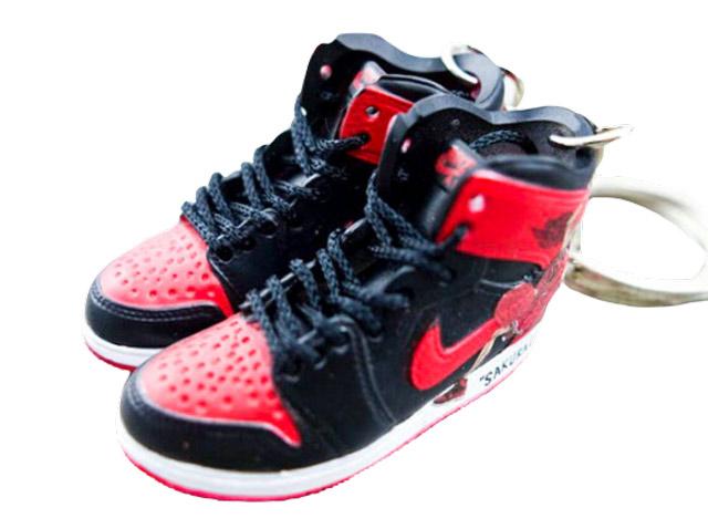 Mini sneaker keychain 3D Air Jordan 1 