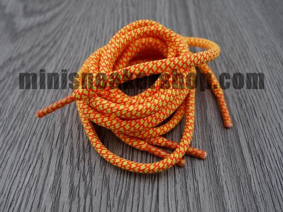 orange trainer laces