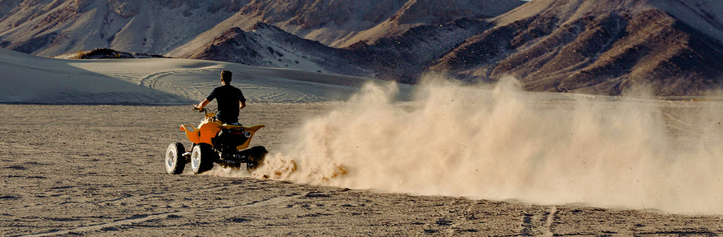 ATV in desert