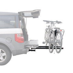 V-Lectric on Honda Element SUV with e-bike slid out