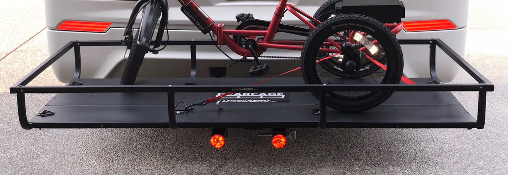 Hitch Rack on RV Van with Trike