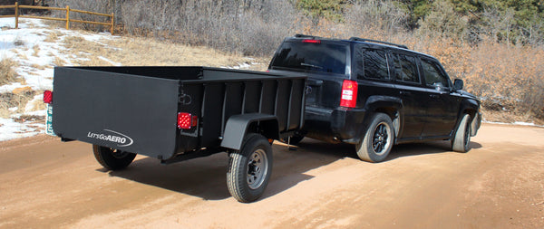 LittleGiant Trailer on Trail