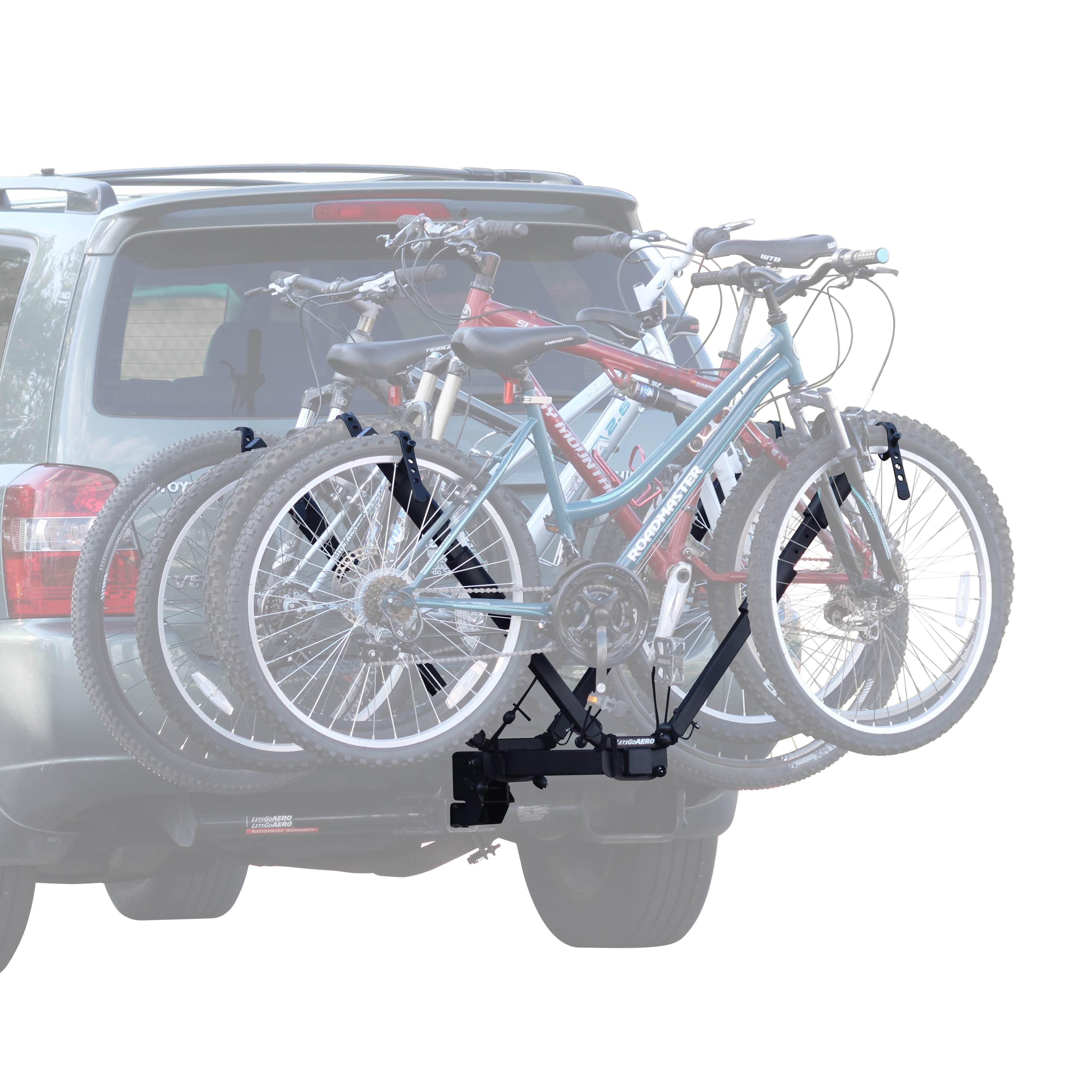 Four Bike Carrier for Easy Loading