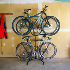 V-Tree 4 in garage with four bikes