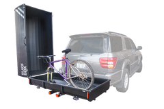 BlackBox Cargo Carrier with Bike Inside