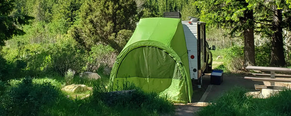 ArcRV on Travel Trailer rear