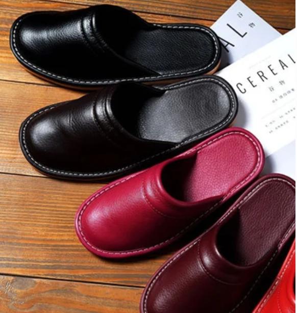 Men's Outdoor Slippers | Rubber Sole, Plush, Black, Casual – Slippers ...