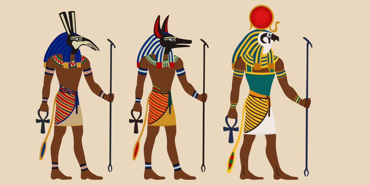Seth, Anubis y Ra