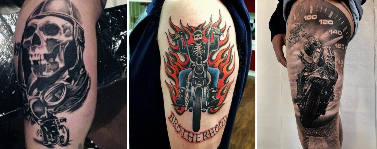 Tatuajes de Calavera para Biker Hombre