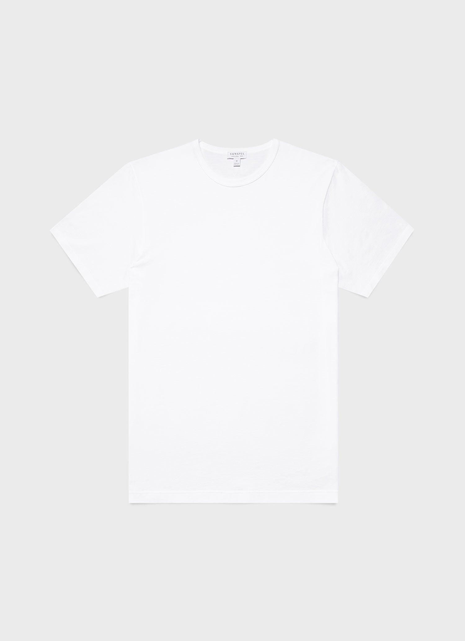 Men's Classic T-shirt in White - Sunspel JP product image