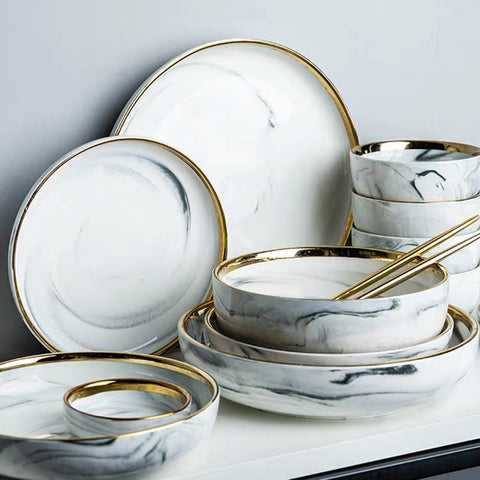 Mora Ceramic Dinnerware Set - Vanilla White – Môdern Space Gallery