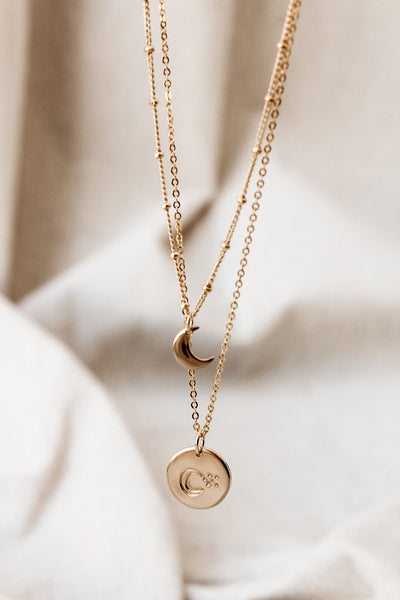 moon and stars necklace