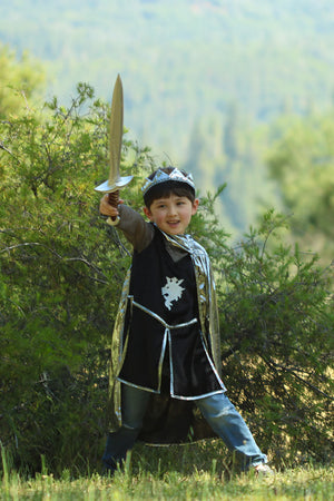 Silver Knight Tunic, Cape & Crown - Little Bird Denver - Knights Tunic