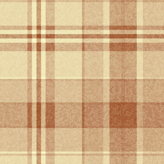 Vintage Grey Plaid Peel and Stick Wallpaper