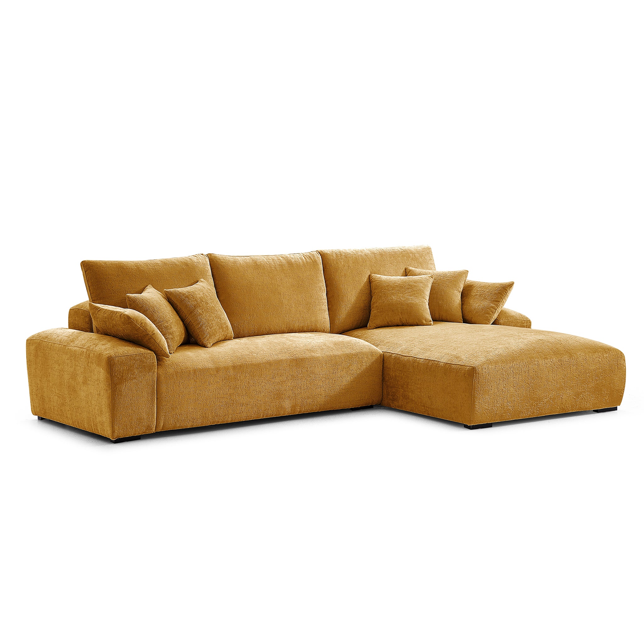 The Empress Yellow Sectional