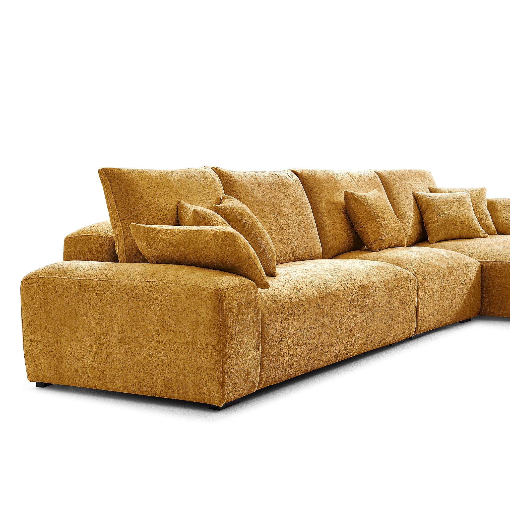 The Empress Yellow Sectional