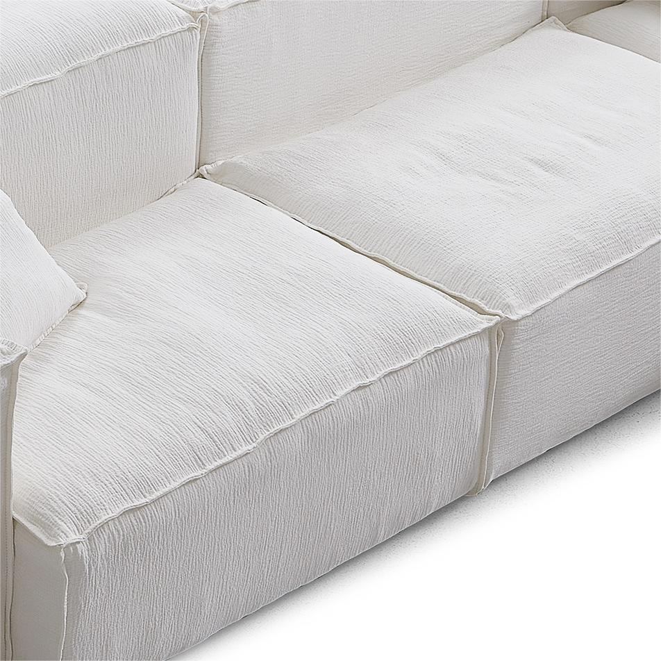 Freedom Modular White Sofa