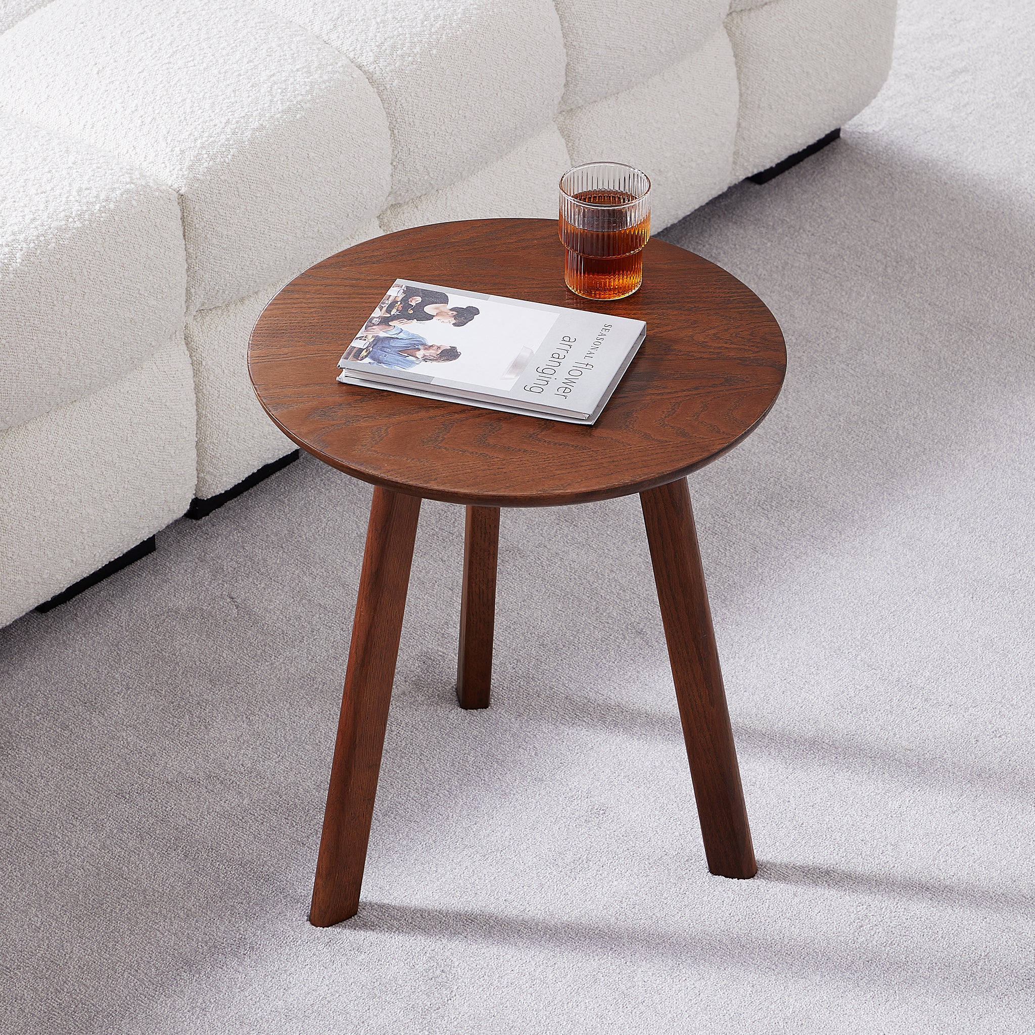 Woody side table