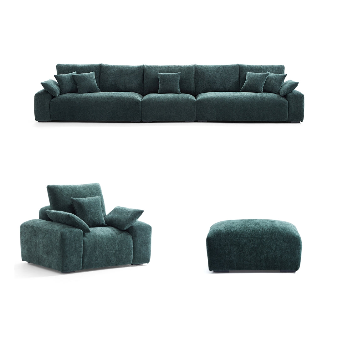 The Empress Green Sofa Set