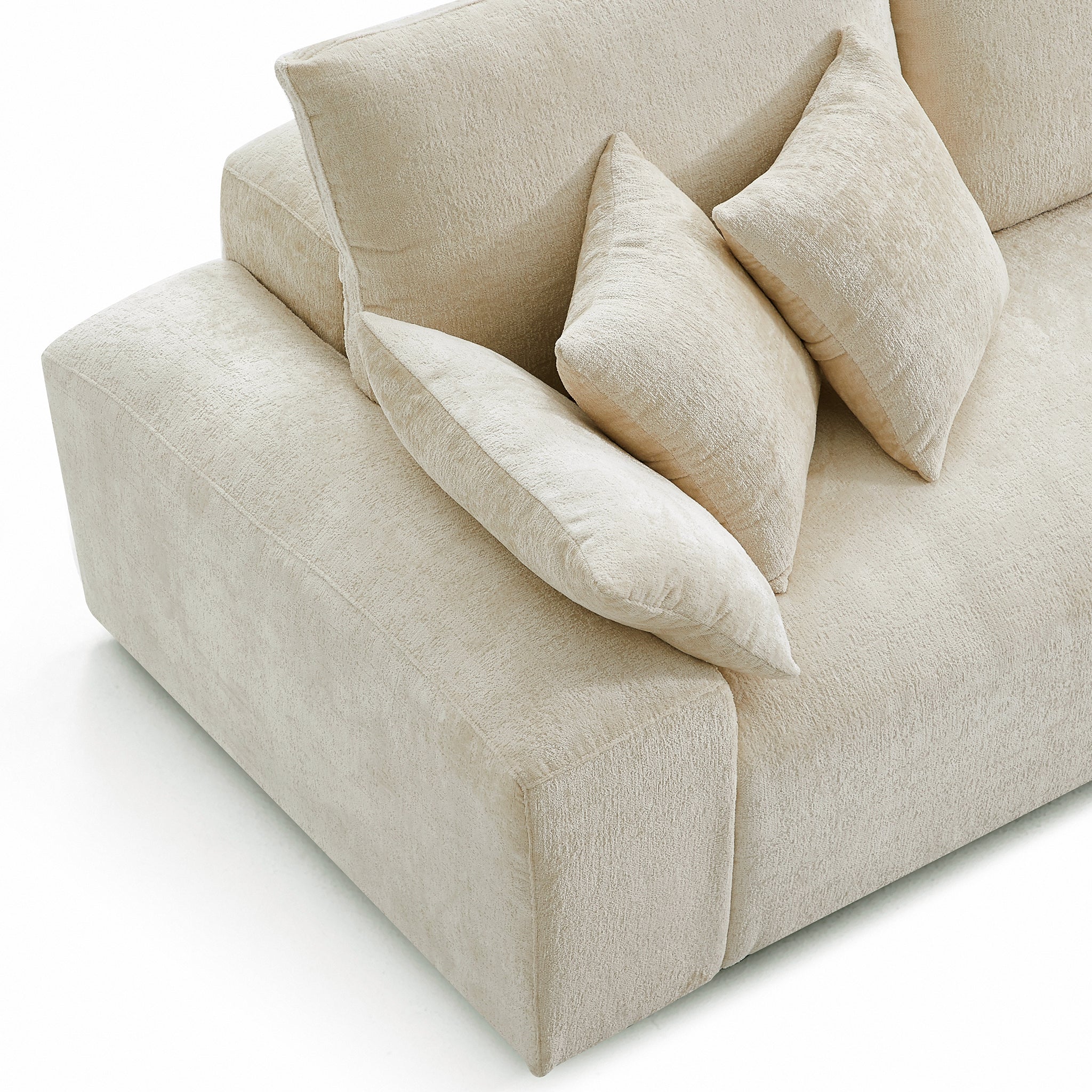 The Empress Beige Sofa Set