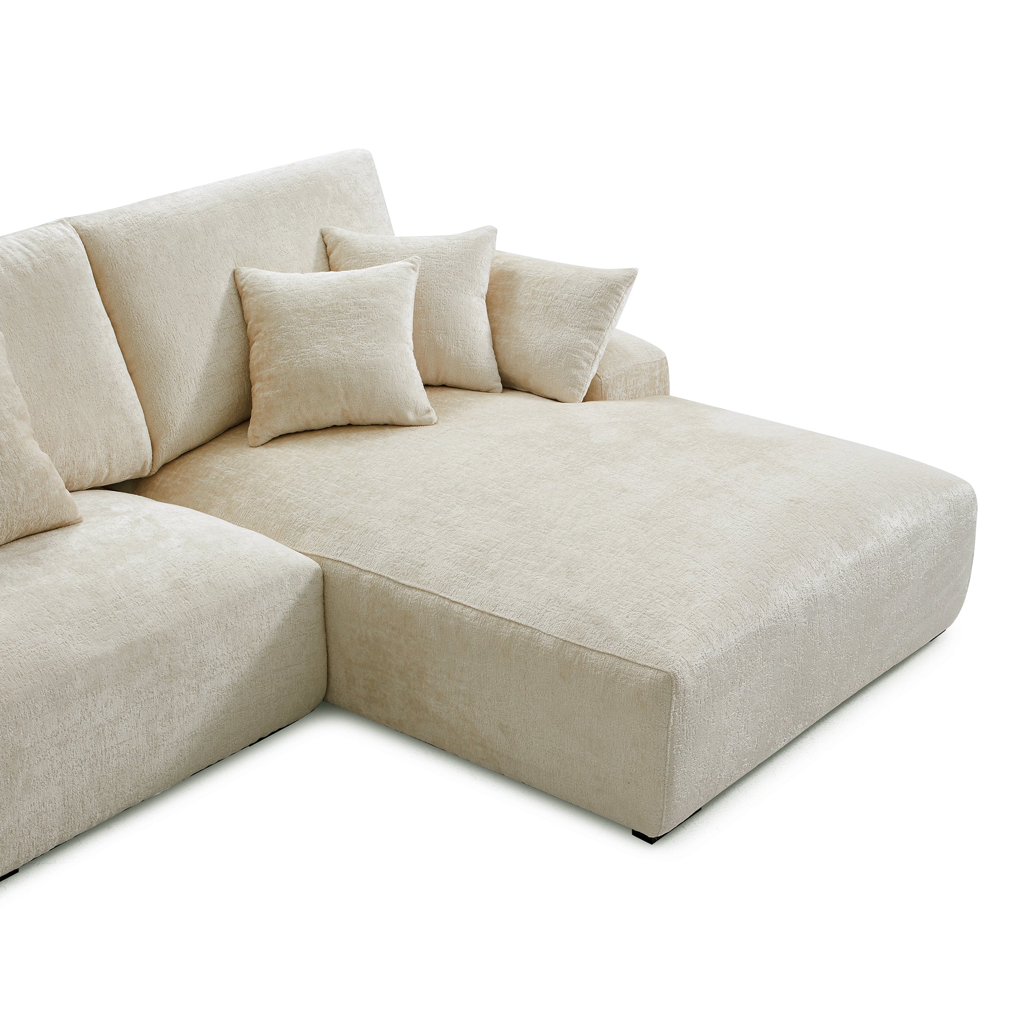 The Empress Beige U-Shaped Sectional Sofa