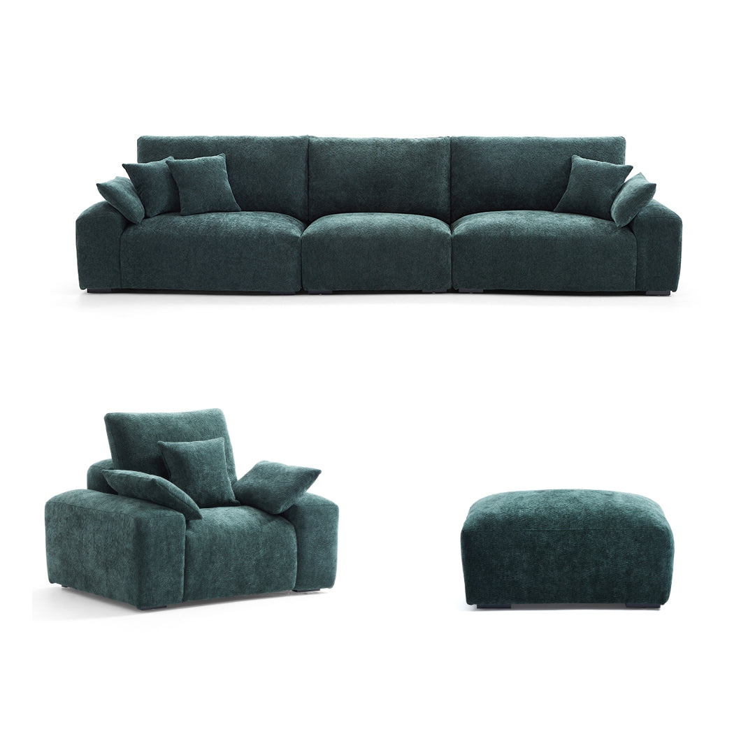 The Empress Green Sofa Set