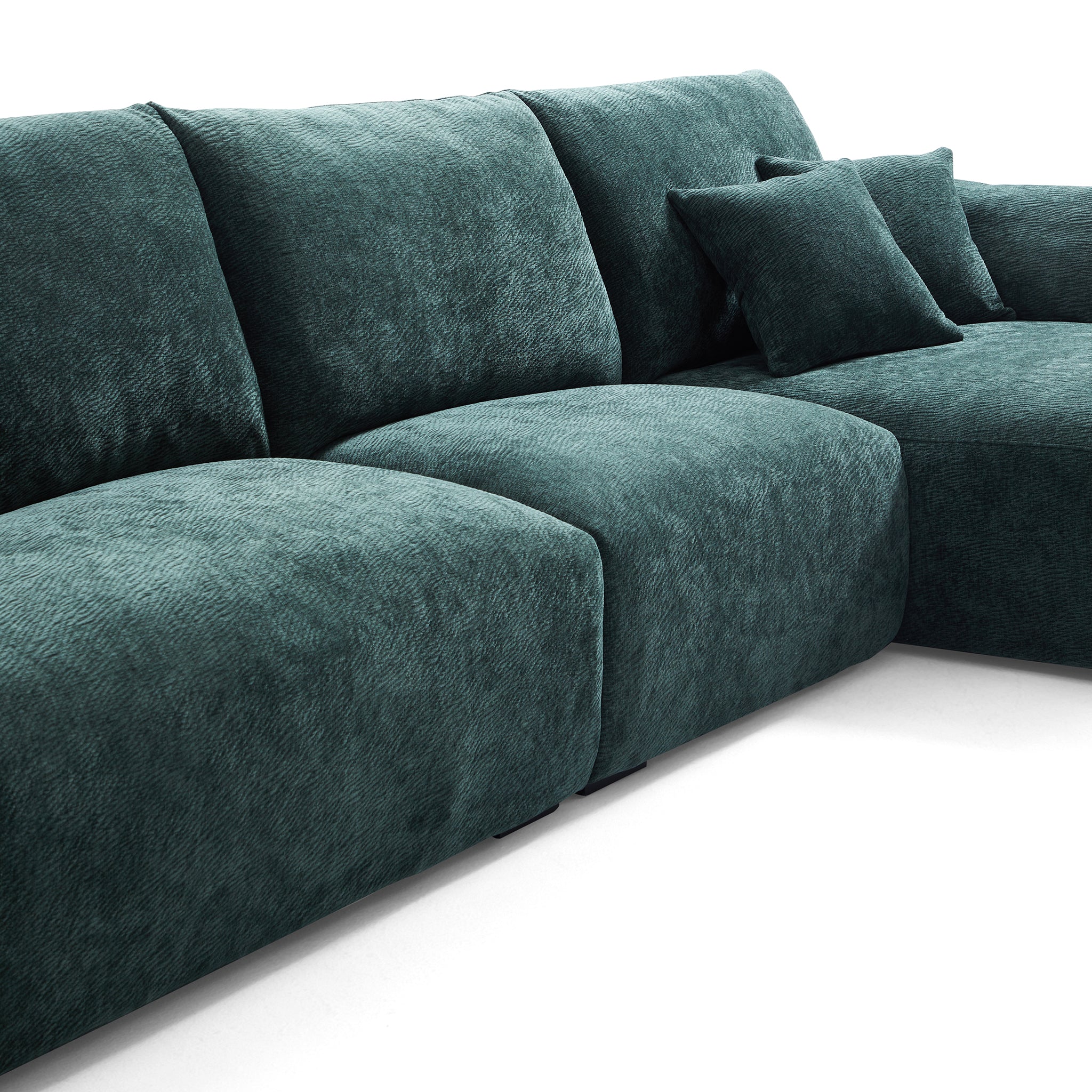 The Empress Green Sectional