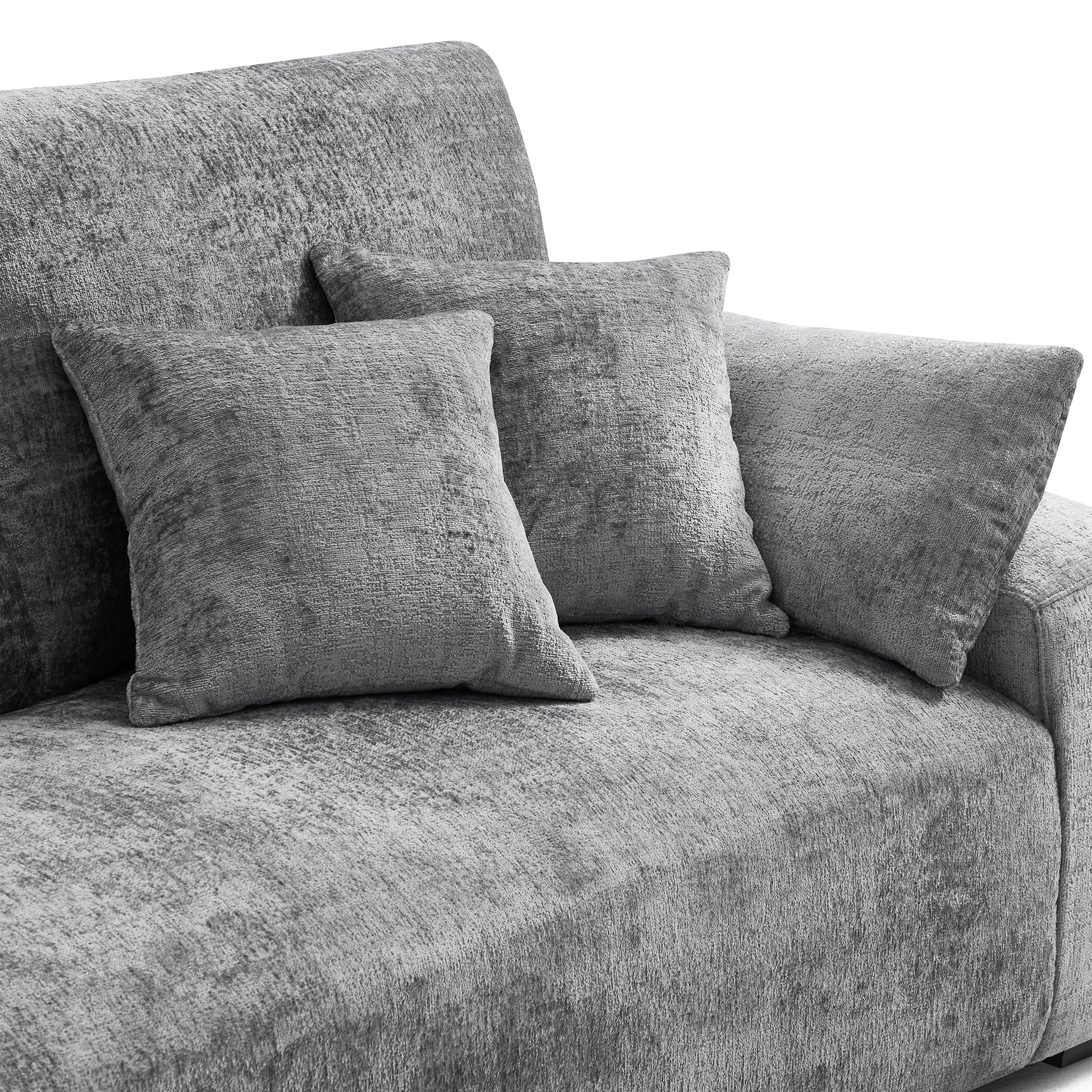 The Empress Gray Sofa Set