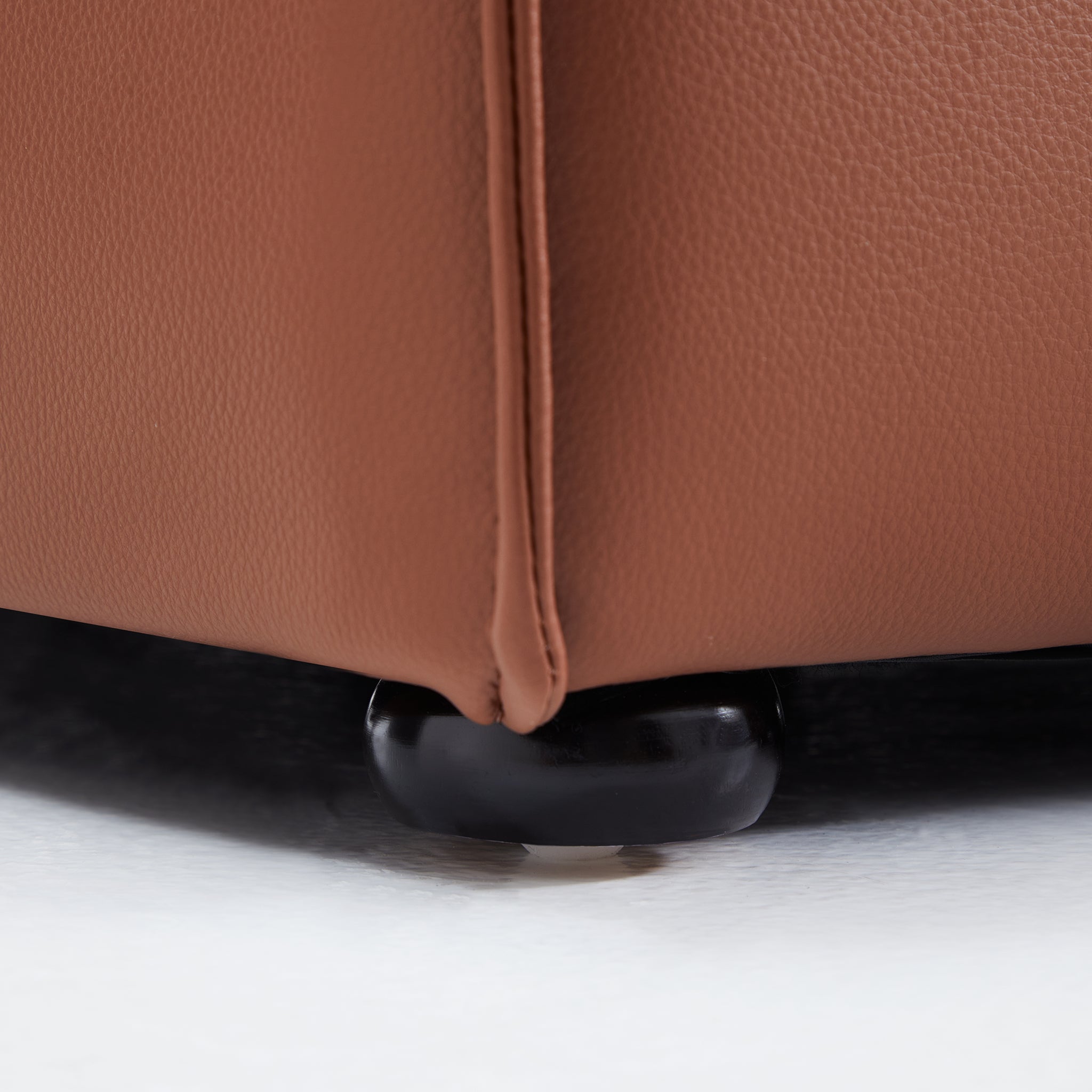 Flex Modular Brown Genuine Leather Sofa
