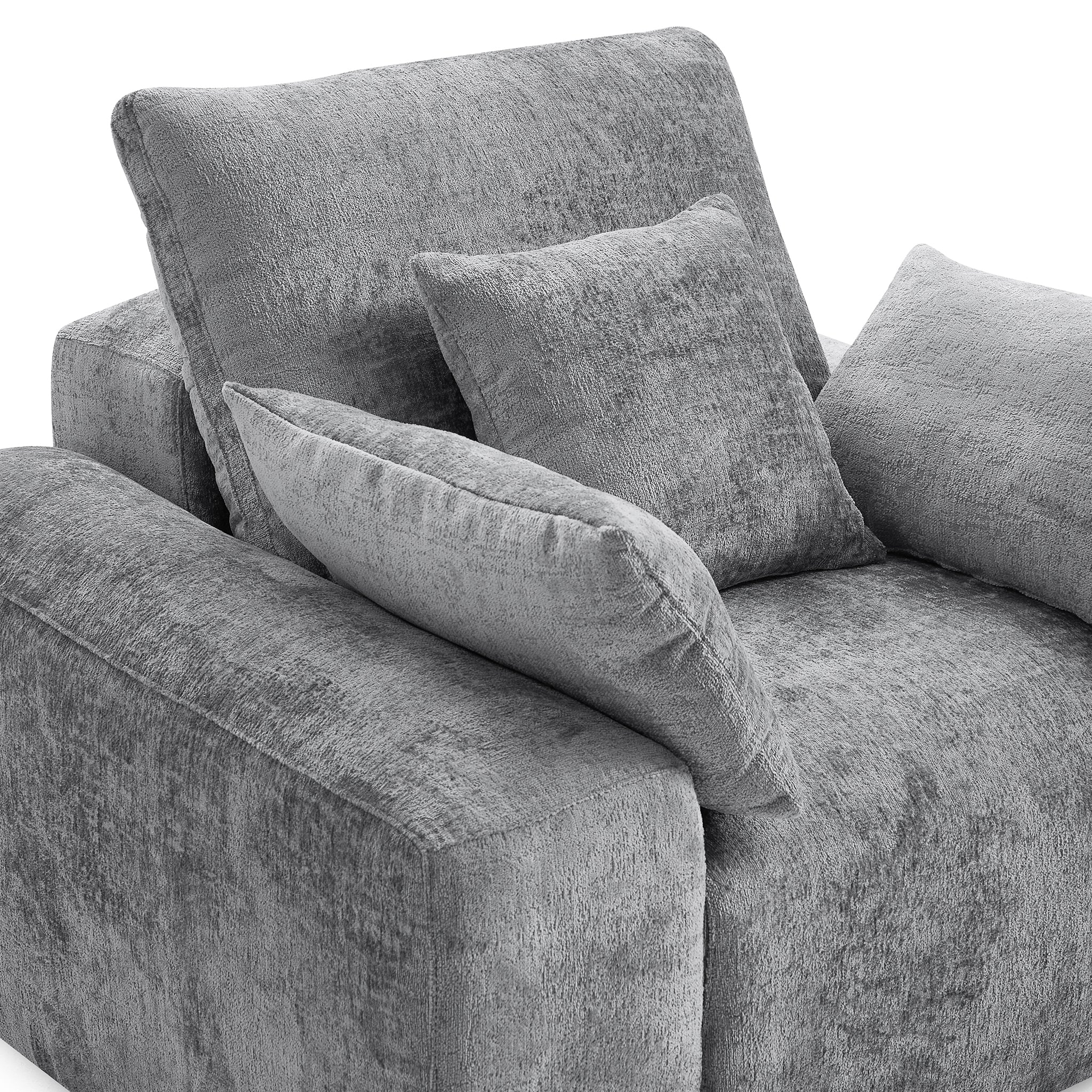 The Empress Gray Armchair