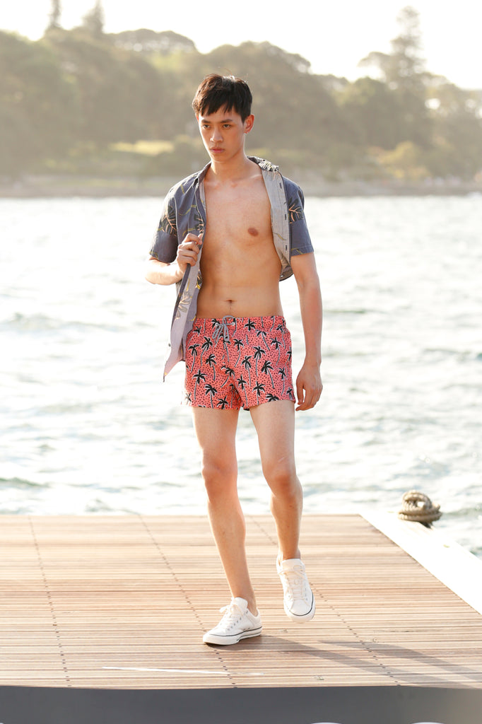 Boardies® Showcases New Styles at The Iconic Swim Show in Sydney - Flair Palm Shorties