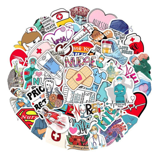 Laptop Stickers Doctor, Graffiti Stickers, Nursing Stickers