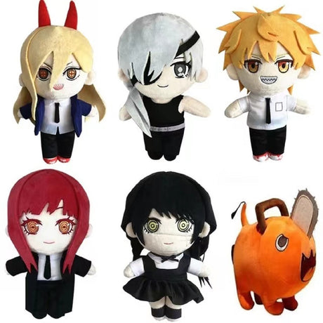 XP Chainsaw Man Pochita Denji Cap Headgear Plush Toys Cosplay Anime Doll  Fashion Cute Hat Gifts PX