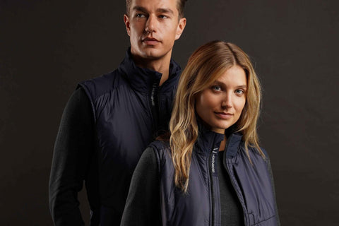 Two jackets: MIUtec Iso Hooded jacket and Iso Vest