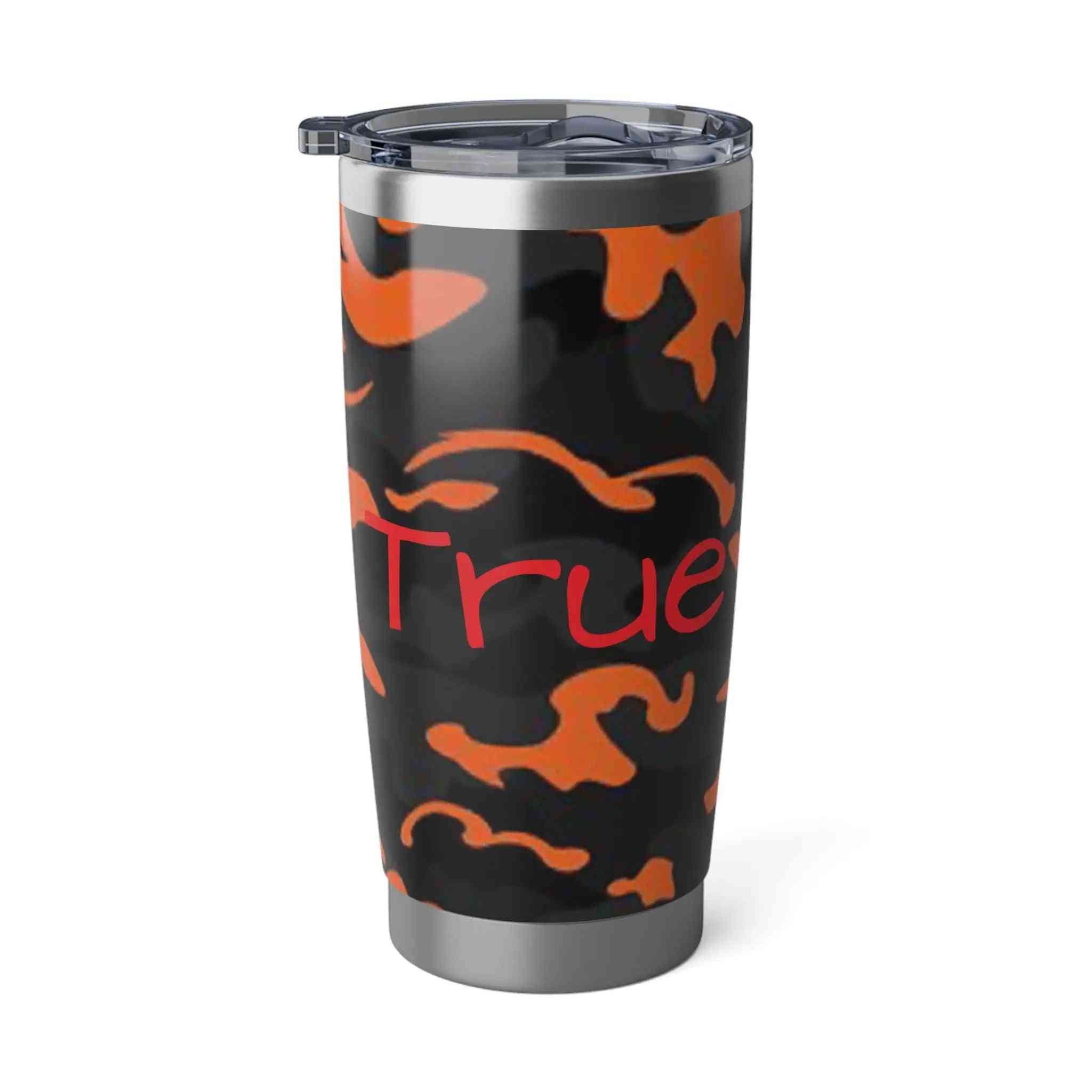 Orange Camo 20oz Tumbler