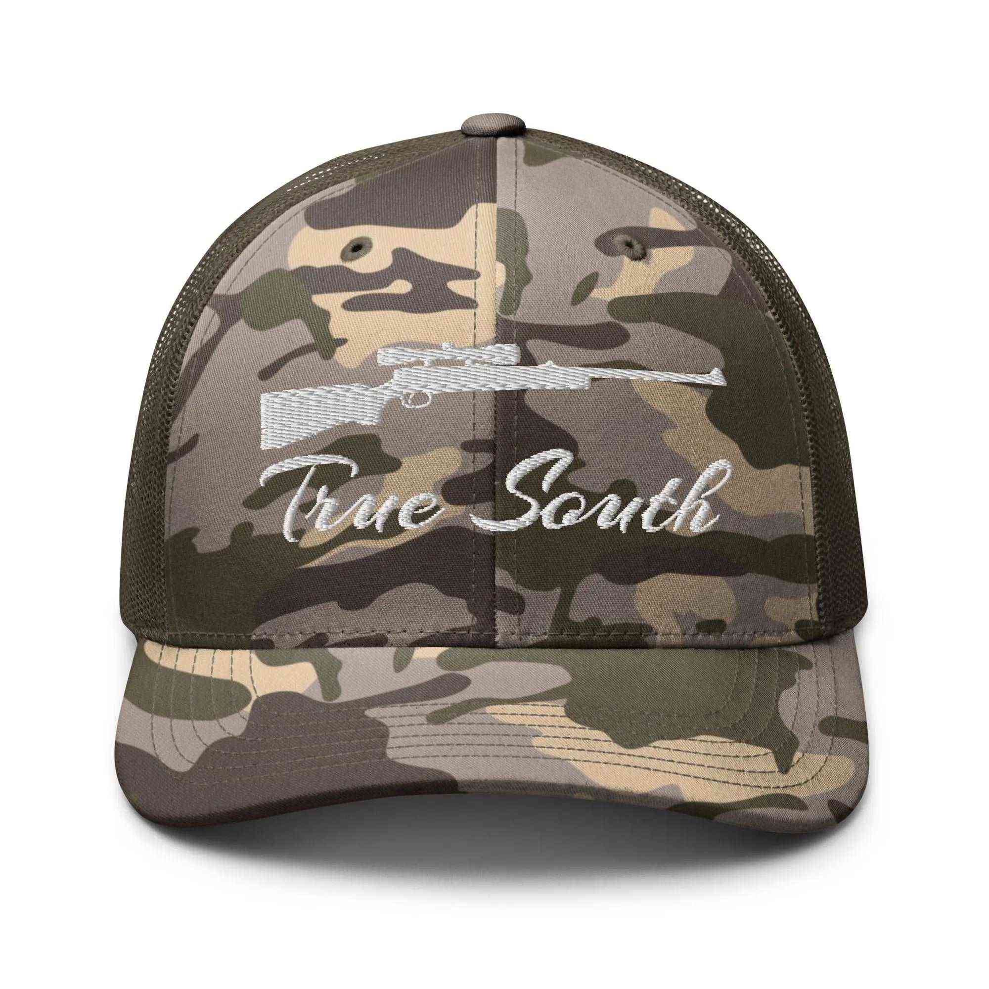 Southern Style Camo Rifle Hat: Blend In with Southern Charm