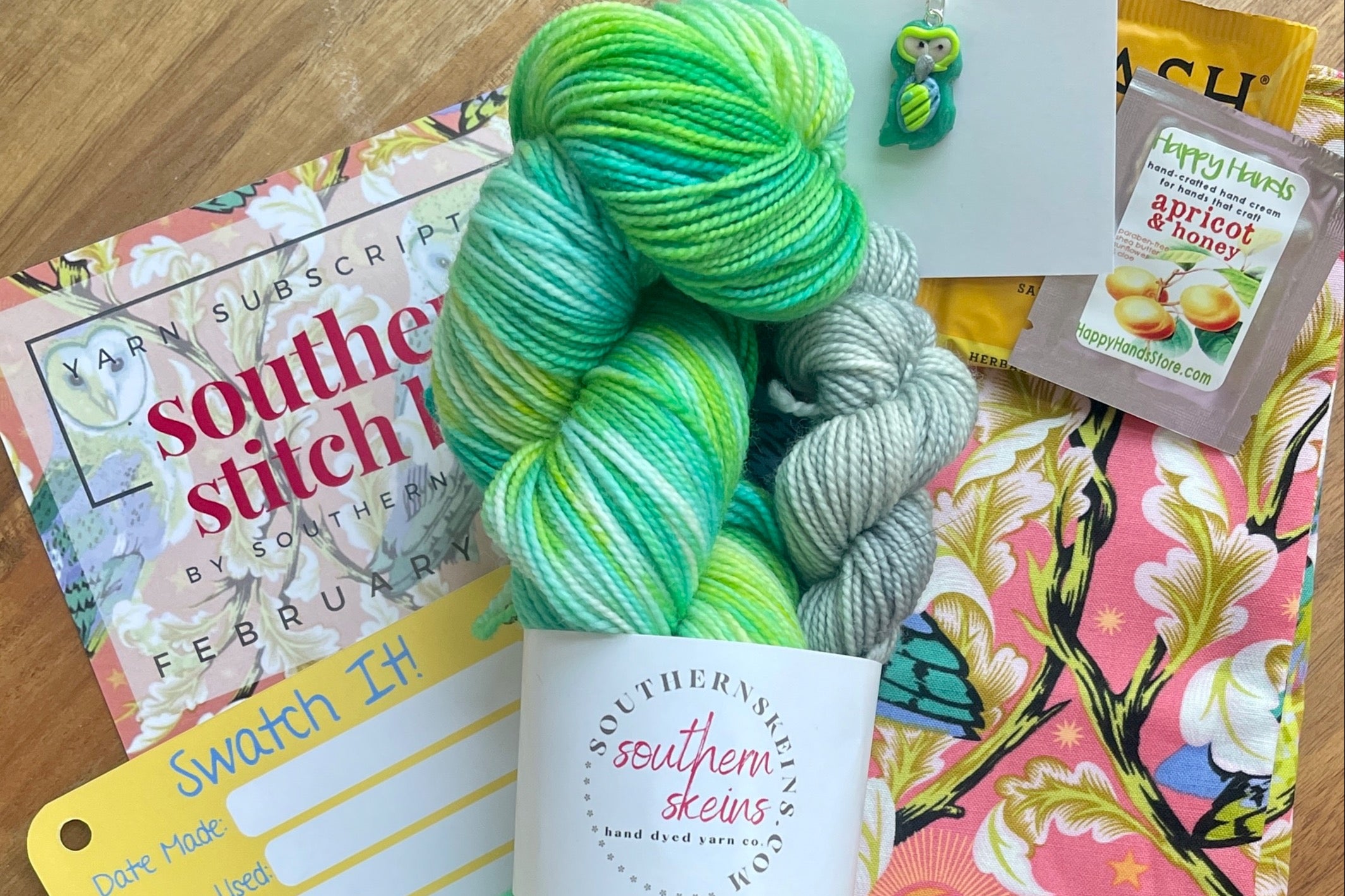 Sip N Stitch Yarn Box - Cratejoy