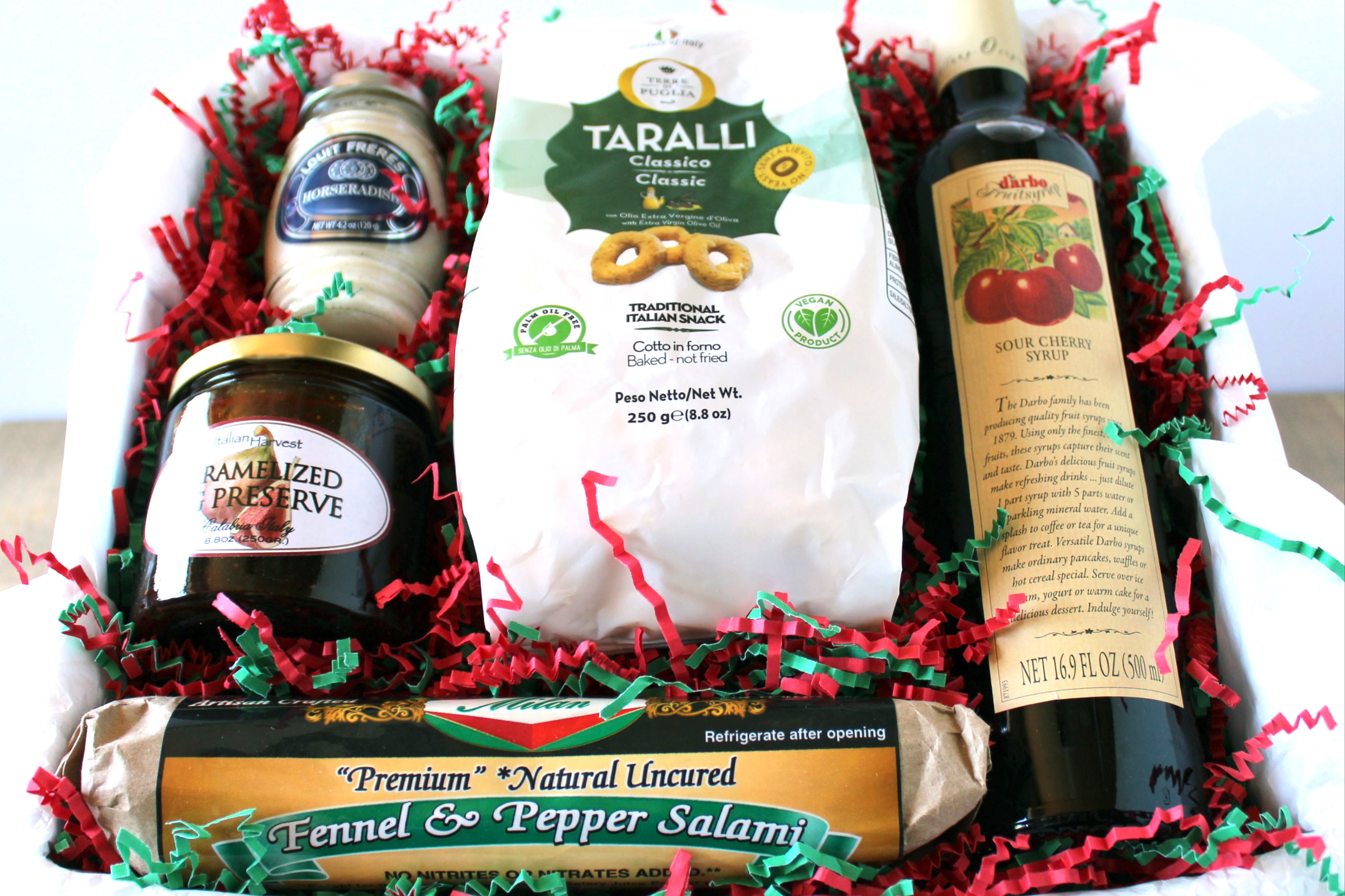 Taste of Italy Food & Wine Gift Box