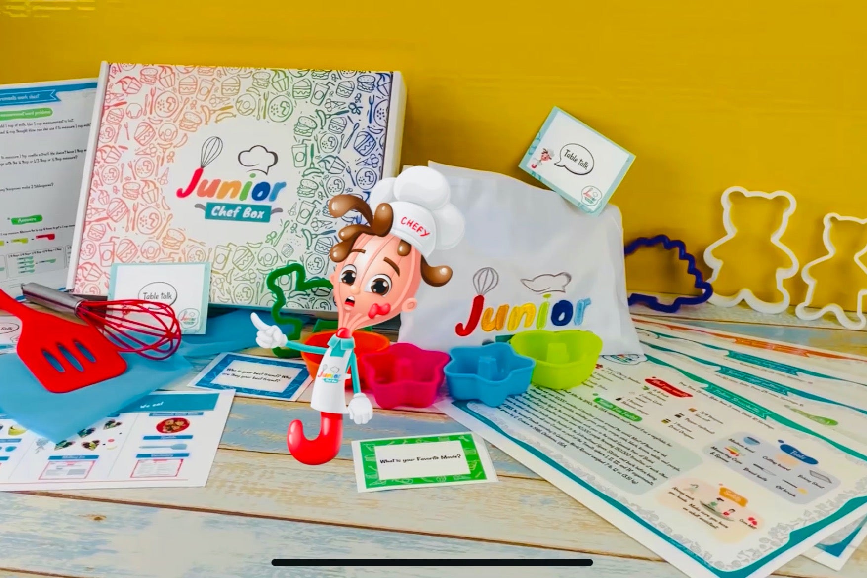 Junior Whisks Kids Cooking/Baking Subscription Box - Cratejoy