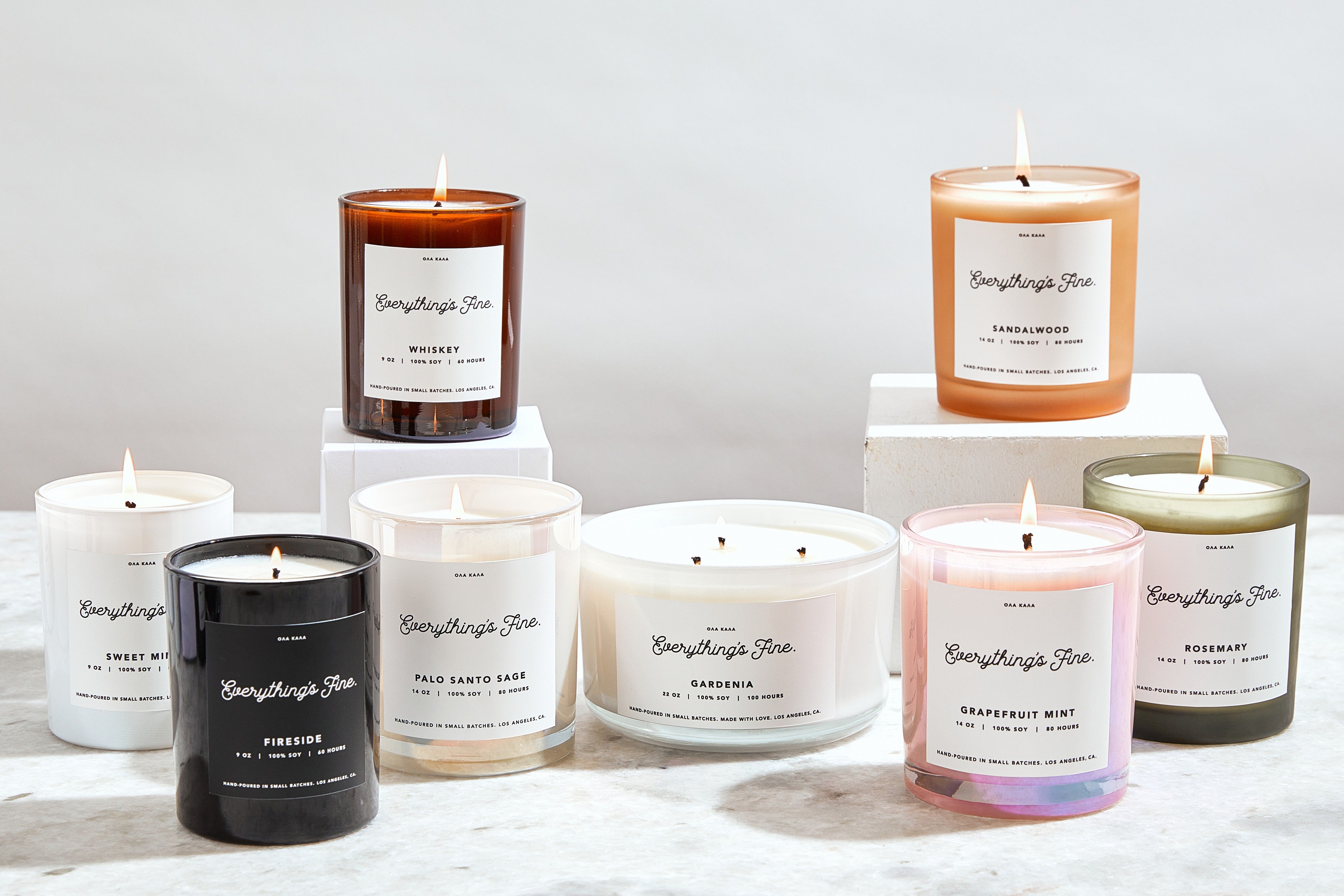 wood wick candles - Farm Kitchen Candle Co.