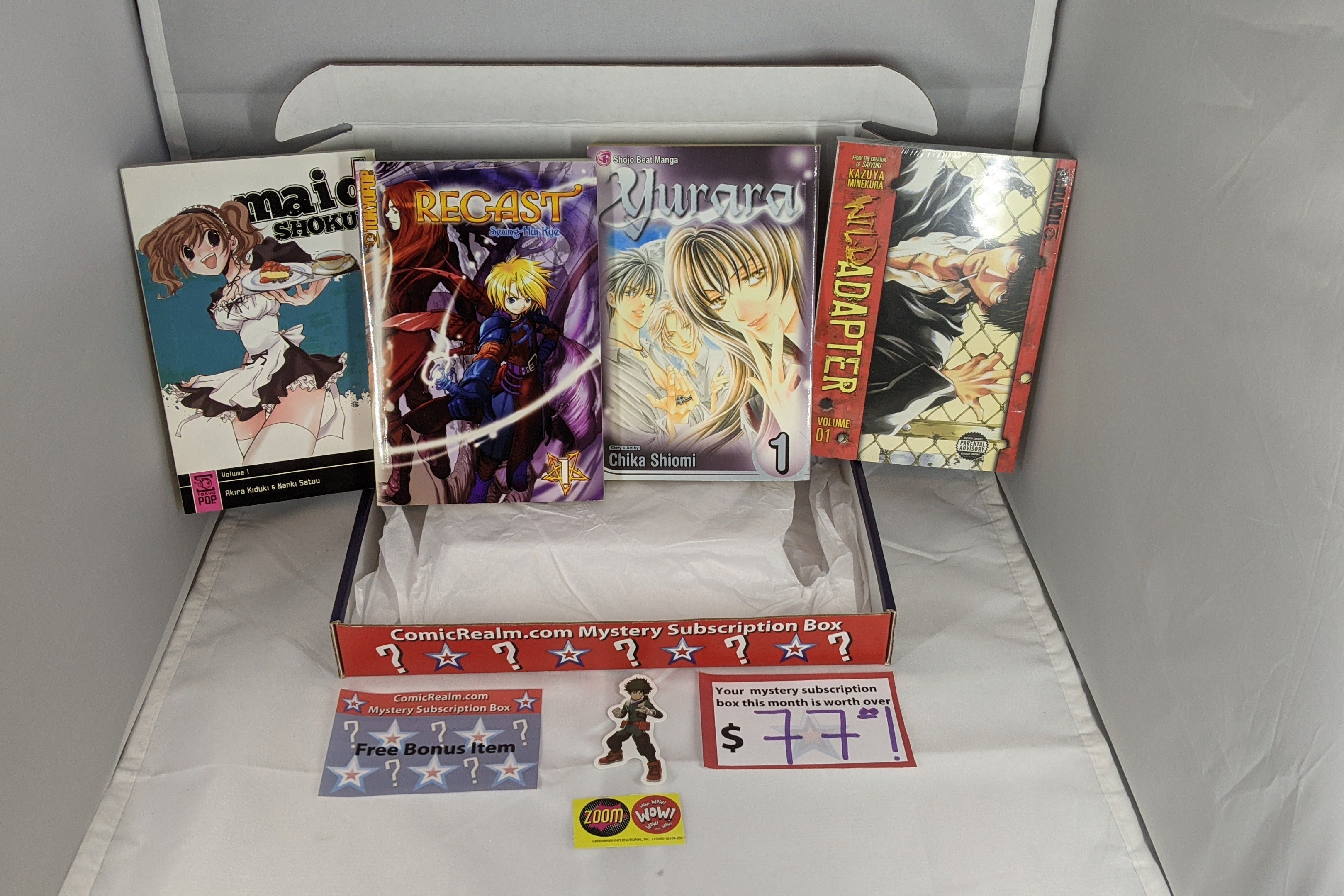 Mystery Manga Box - Cratejoy