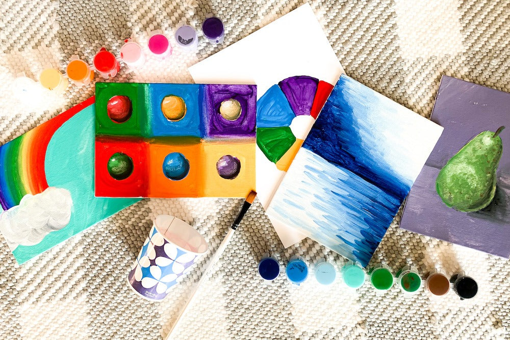 Creative Kids Art Subscription Box 3 Months — Paint Nights With