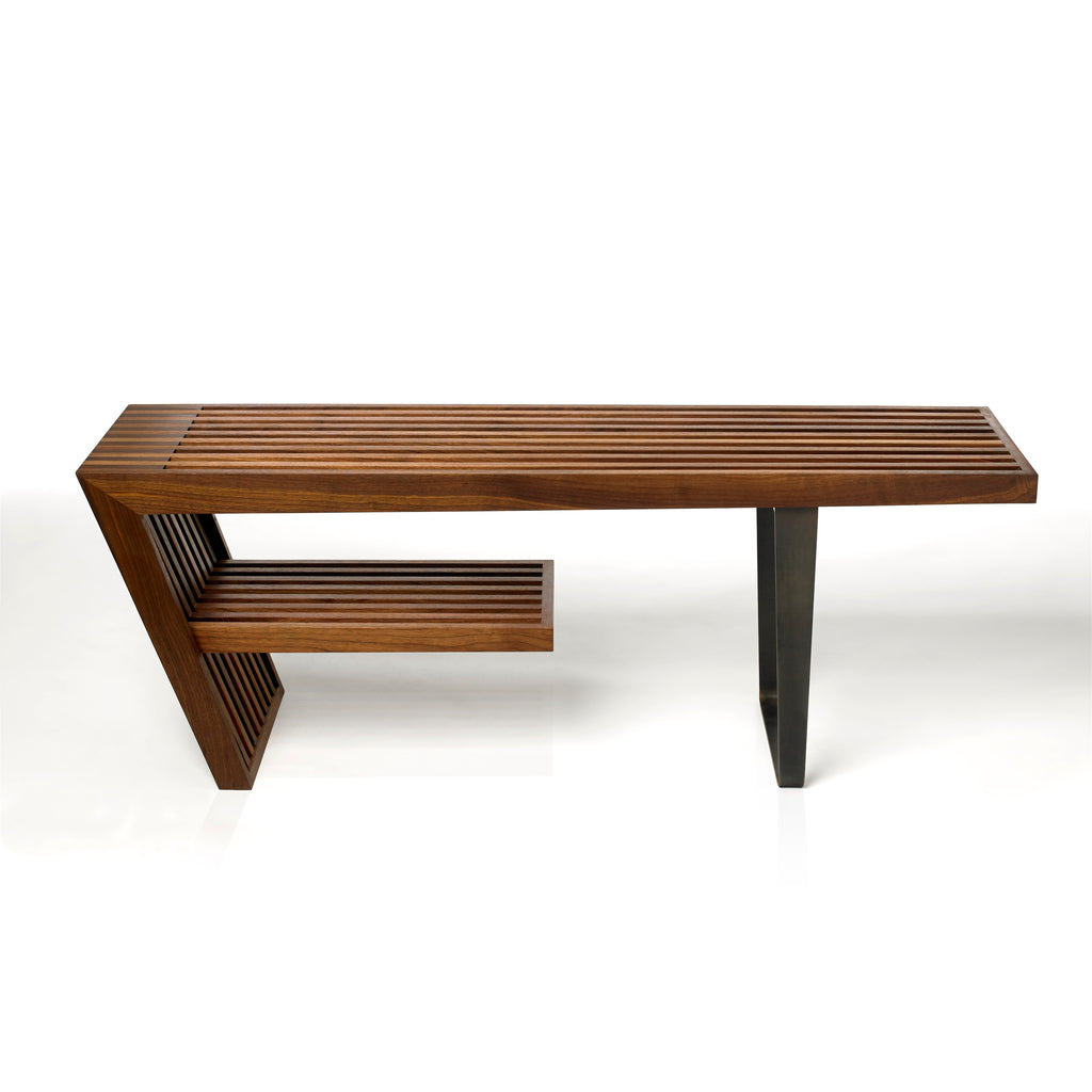 Freeman Bench Walnut Autonomous Furniture